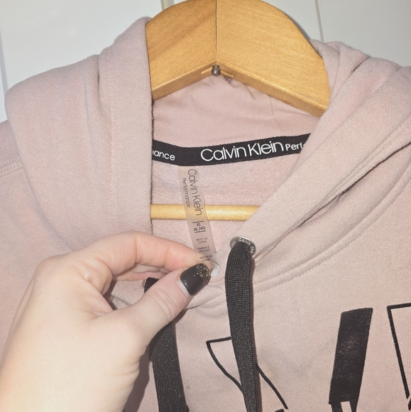 Calvin Klein Performance Crop Hoodie - Picture 4 of 4